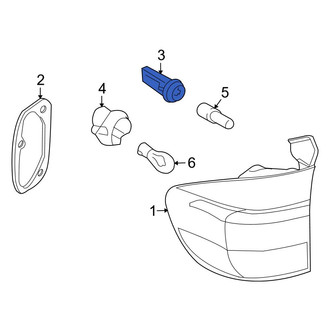 BMW OE - Upper Tail Light Socket