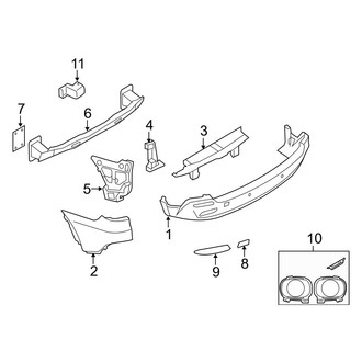 BMW OE - Rear Bumper - Bumper & Components (xDrive30i / xDrive35d / xDrive48i)