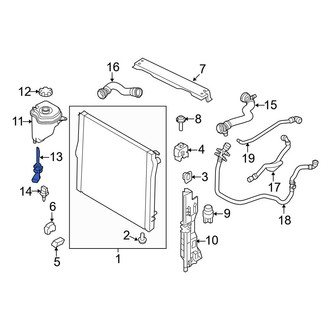 BMW OE - Front Power Steering Fluid Level Sensor