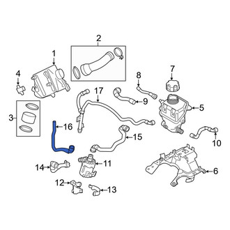 BMW OE - Intercooler Hose