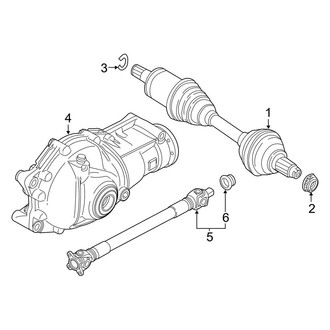 BMW OE - Front Suspension - Carrier & Front Axles