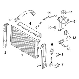 BMW OE - Cooling - Radiator & Components (Main)