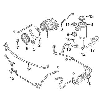 BMW OE - Steering Gear & Linkage - Pump & Hoses (Hydraulic, W/O Adaptive Drive)