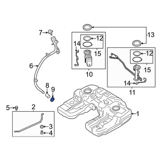 BMW OE - Fuel Filler Hose Clamp