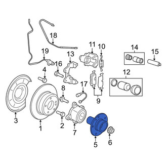 BMW OE - Rear Wheel Hub