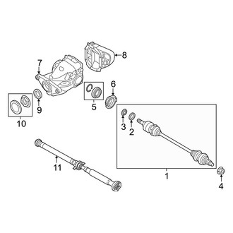 BMW OE - Rear Suspension - Axle & Differential