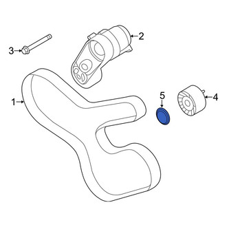 BMW OE - Accessory Drive Belt Idler Pulley Cap