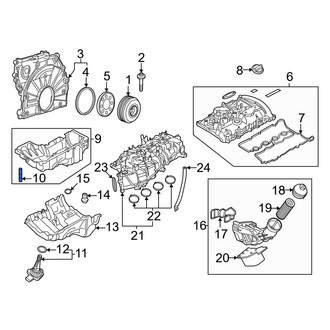 BMW OE - Engine Oil Pan Stud