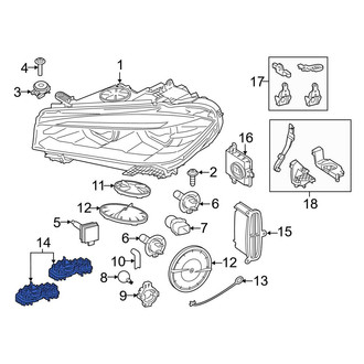 BMW OE - Front Daytime Running Light Module