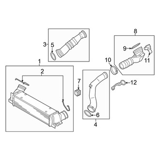 BMW OE - Cooling - Intercooler (3.0L)