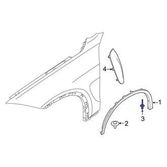 BMW OE - Bumper Cover Rivet
