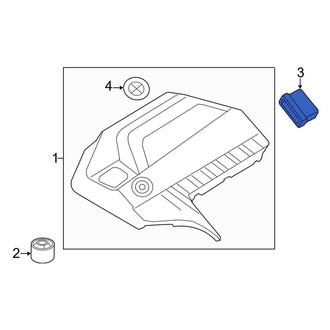 BMW OE - Engine Cover Bracket