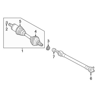 BMW OE - Front Suspension - Drive Axles (M / xDrive35i / xDrive50i)