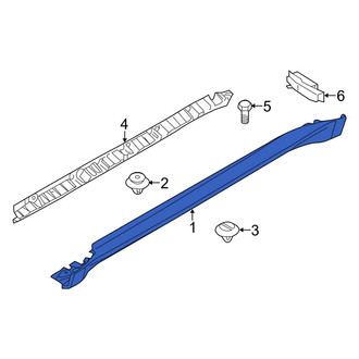 BMW OE - Left Rocker Panel Guard