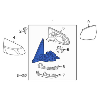 BMW OE - Front Right Door Mirror