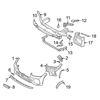 BMW OE - Front Bumper & Grille - Bumper & Components (M / M Competition)