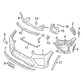 BMW OE - Front Bumper & Grille - Bumper & Components (M Competition)