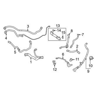BMW OE - Cooling - Radiator & Components (Hoses Primary)