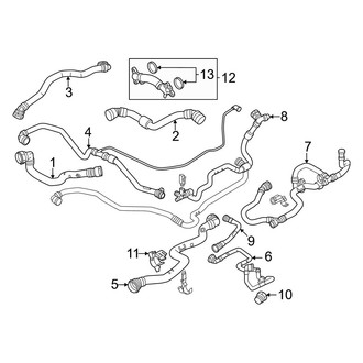 BMW OE - Cooling - Radiator & Components (Hoses Primary)
