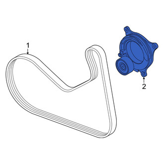 BMW OE - Accessory Drive Belt Tensioner Assembly
