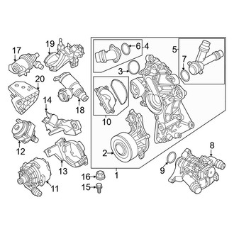 BMW OE - Cooling - Water Pump (3.0L)