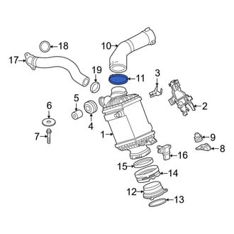 BMW OE - Intercooler Pipe Clamp