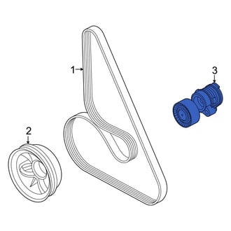 BMW OE - Accessory Drive Belt Tensioner Assembly