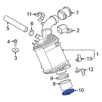 BMW OE - Lower Intercooler Pipe Clamp