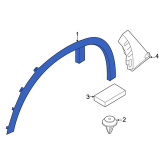 BMW OE - Front Left Fender Flare