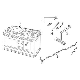 BMW OE - Electrical - Battery (Conventional, Primary), (M Competition / M60i / xDrive40i)