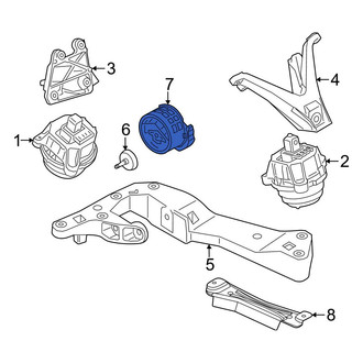 BMW OE - Automatic Transmission Mount
