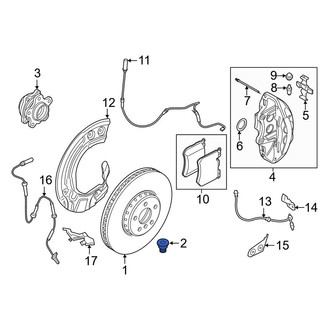 BMW OE - Disc Brake Rotor Set Screw