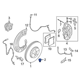 BMW OE - Disc Brake Rotor Set Screw