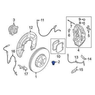 BMW OE - Disc Brake Rotor Set Screw