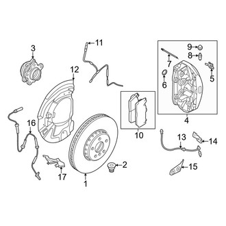 BMW OE - Front Suspension - Brake Components (M)