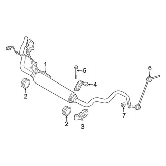 BMW OE - Front Suspension - Stabilizer Bar & Components (With Adaptive Suspension), (M / M Competition / M50i / xDrive40i)