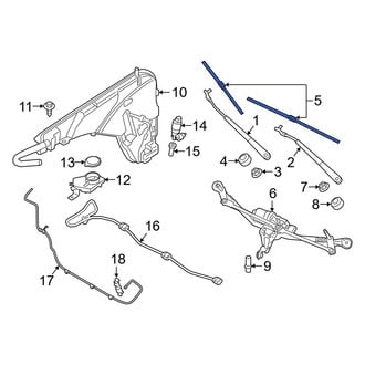 BMW OE - Front Wiper Blade Set