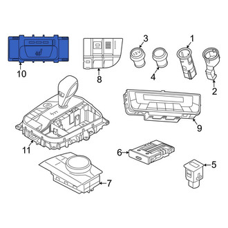 BMW OE - Left Seat Heater Switch