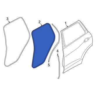 BMW OE - Rear Outer Door Seal