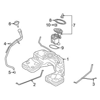 BMW OE - Fuel System Components (M50i / sDrive40i / xDrive40i)