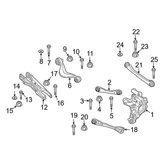 BMW OE - Rear Suspension - Suspension Components