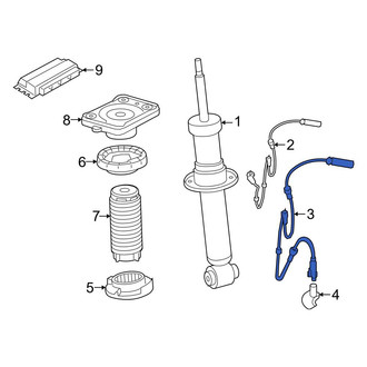 BMW OE - Rear Suspension Self-Leveling Wiring Harness
