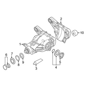 BMW OE - Rear Suspension - Axle & Differential (Differential)