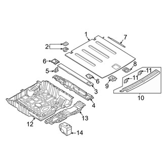 BMW OE - Rear Body & Floor - Interior Trim (Floor Trim)