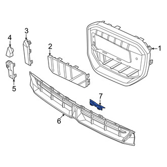 BMW OE - Front Lower Cowl Cover Seal