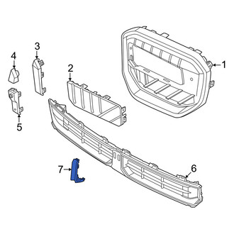 BMW OE - Front Lower Grille Molding