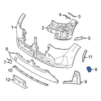 BMW OE - Front Left Brake Air Duct