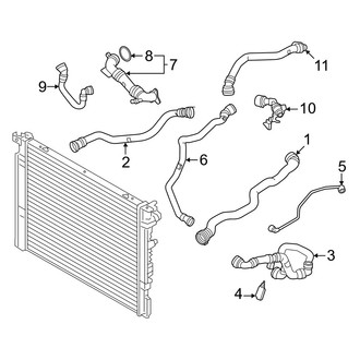 BMW OE - Cooling - Radiator Hoses