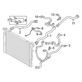 BMW OE - Cooling - Radiator Hoses (3.0L)