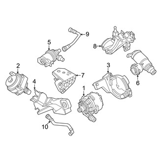 BMW OE - Cooling - Water Pump (Auxiliary), (3.0L)